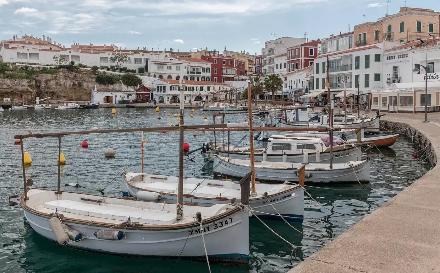 Casas de pescadores de Cales Fonts