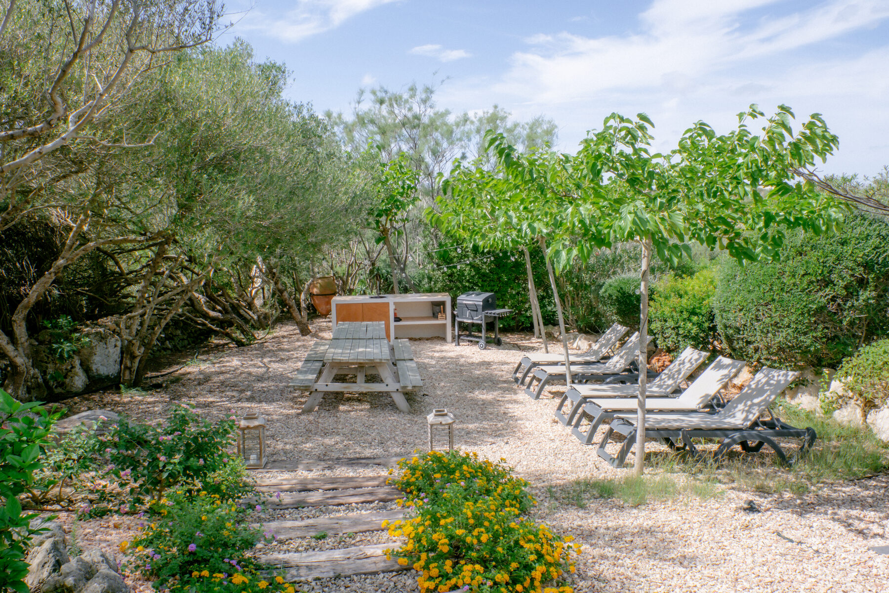 Sendero del jardín